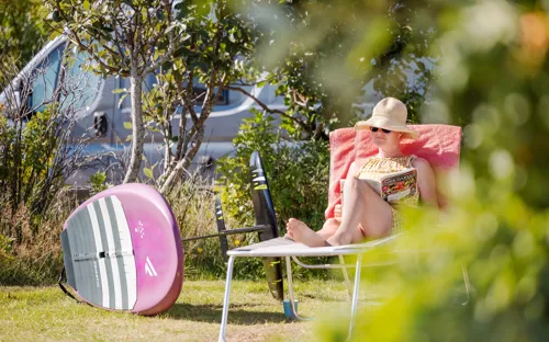 Skagen Sydstrand Camping Skagen Pladsen Afslapning Bog