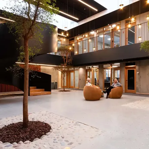 Hvidbjerg Strand Camping Resort Reception Omraade