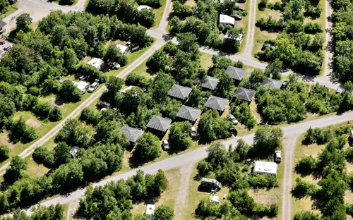 Skagen Sydstrand Camping Skagen Glamping Lodge Drone